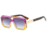 Ethan | Sunglasses Retro Aviator UV400 Gold Accent Gradient