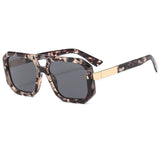 Ethan | Sunglasses Retro Aviator UV400 Gold Accent Gradient