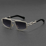 William | Sunglasses Retro Square Frame UV400 Protection Men