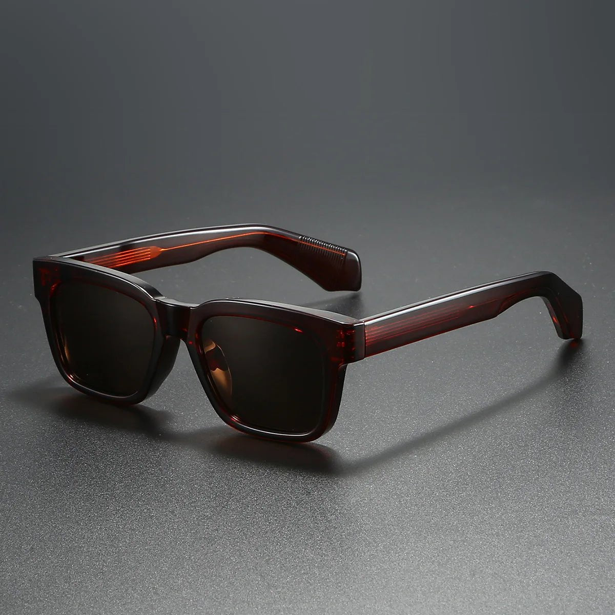 Mason | Sunglasses Retro Square Polarized Thick Frame Unisex