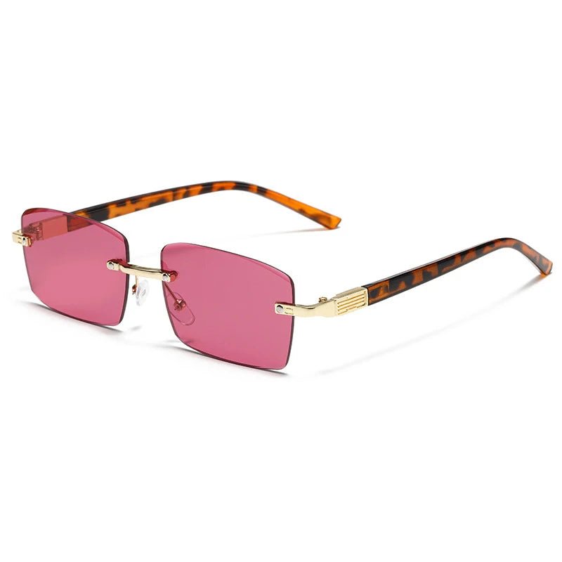 Henry | Sunglasses Rimless Retro Tinted UV400 Protection Lightweight