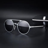 Ethan | Sunglasses Round Frame Aluminum Polarized UV400 Protection
