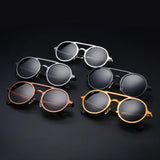 Ethan | Sunglasses Round Frame Aluminum Polarized UV400 Protection