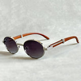 Daniel | Sunglasses Round Gold Frame Designer UV400 Protection