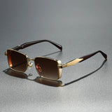 Grace | Sunglasses Square Frame Metal UV400 Protection Lightweight