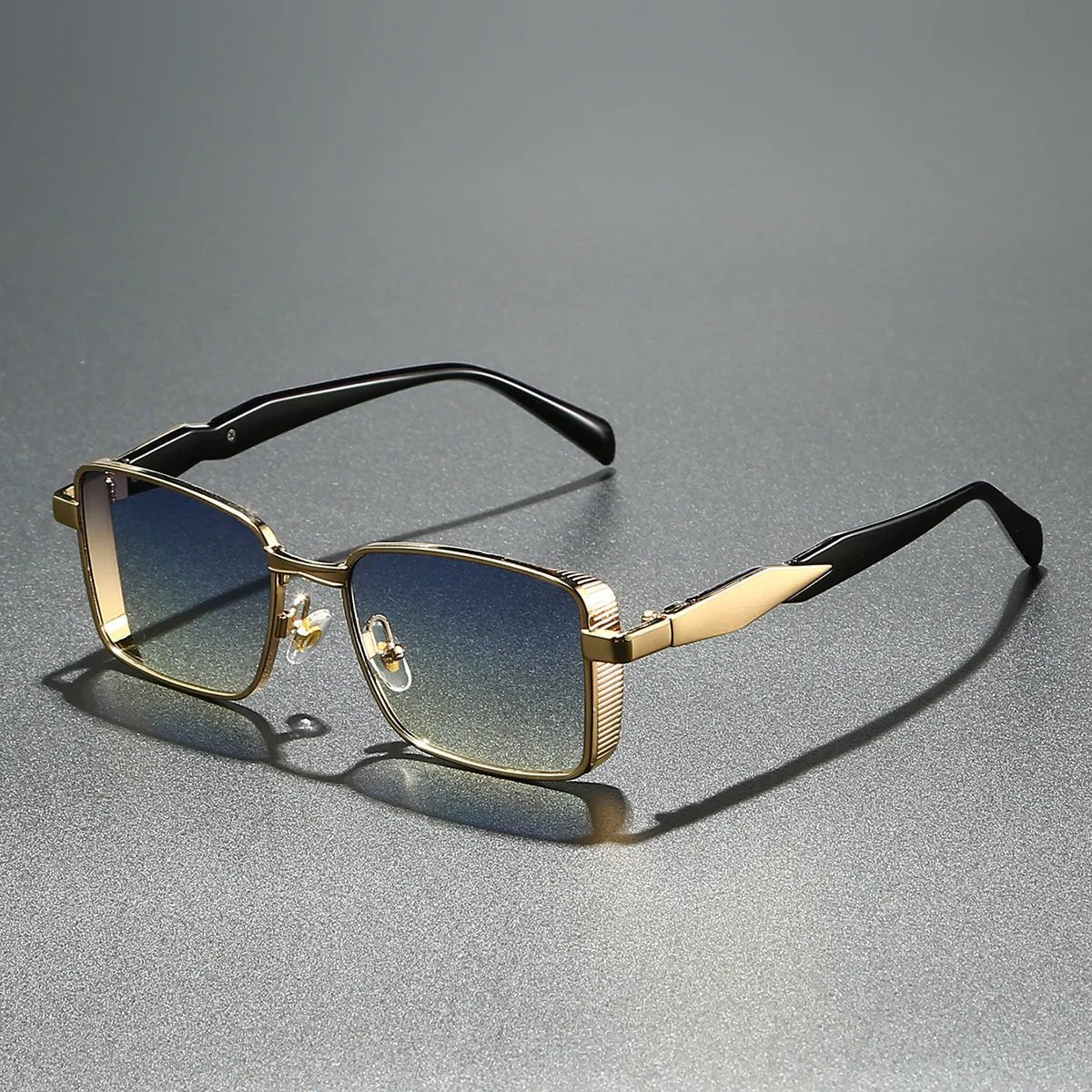 Grace | Sunglasses Square Frame Metal UV400 Protection Lightweight