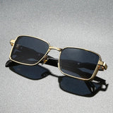 Grace | Sunglasses Square Frame Metal UV400 Protection Lightweight