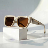 Sebastian | Sunglasses Square Frame UV400 Protection Tortoiseshell