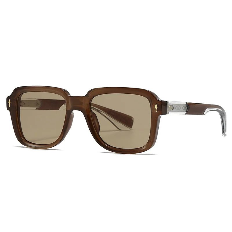 Charlotte | Sunglasses Square Frame UV400 Protection Two-Tone Design