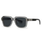 Charlotte | Sunglasses Square Frame UV400 Protection Two-Tone Design