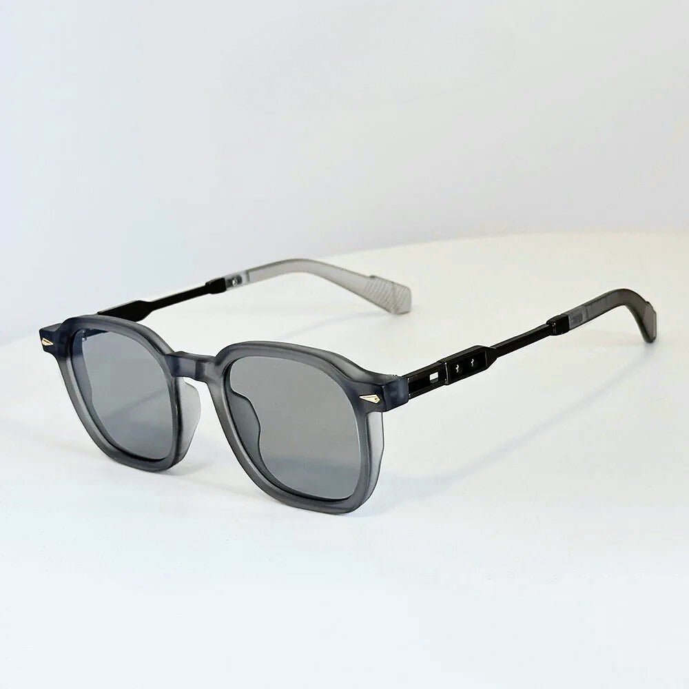 Nathan | Sunglasses Vintage Angular Frame UV400 Protection