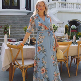 ELOWEN | FLORAL MAXI DRESS